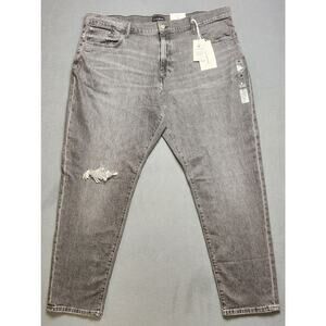Lucky Brand Men's 412 Athletic‎ Slim Fit Charcoal Denim Jeans Size 42x30